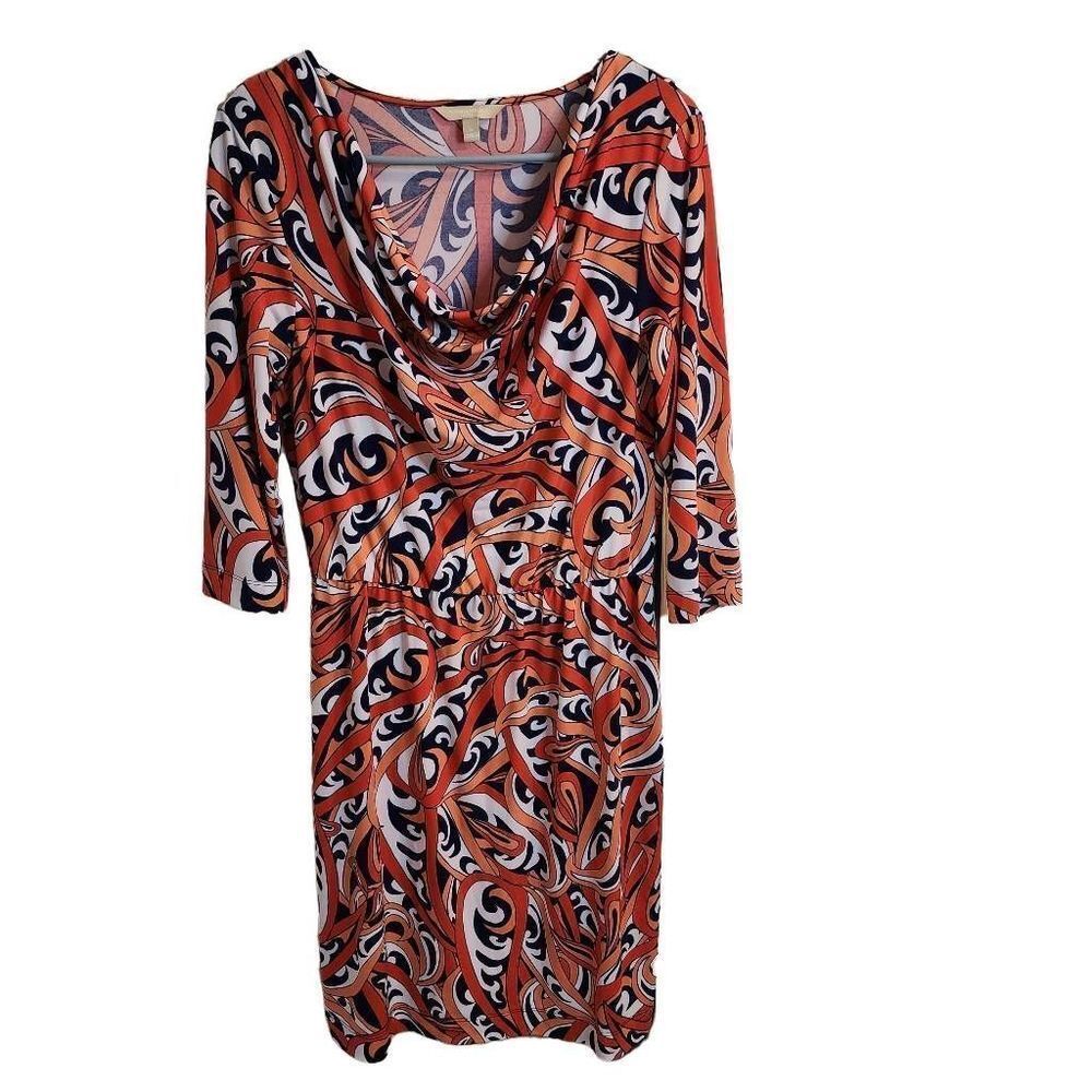 Banana Republic Large Retro Print Dress